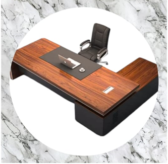 L Shaped Designer Table, For Office Use